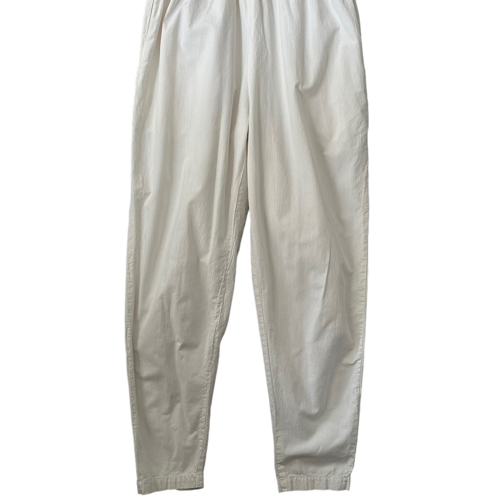 Vintage | For The Good‎ Times Tangerine | White Short Sleeve Cotton Jumpsuit M - Picture 4 of 10